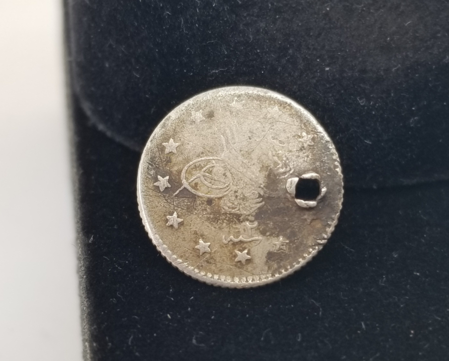 SULTAN MEHMET REŞAT HAN DÖNEMİ GÜMÜŞ 1 KURUŞ MECİDİYE