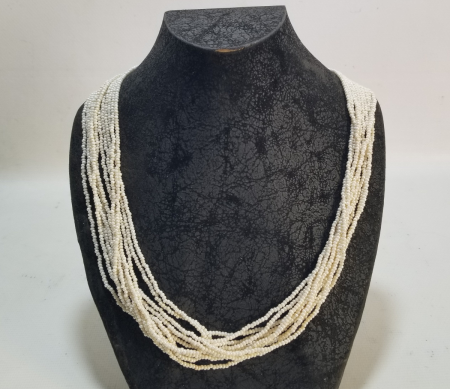 OSMANLI DÖNEMİ İNCİ FORMLU OPAL GERDANLIK