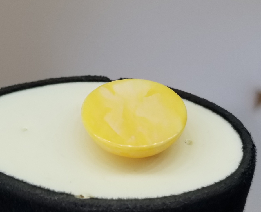 BİTKİ FOSİLLİ NADİR DAMLA KEHRİBAR YÜZÜK KAŞI