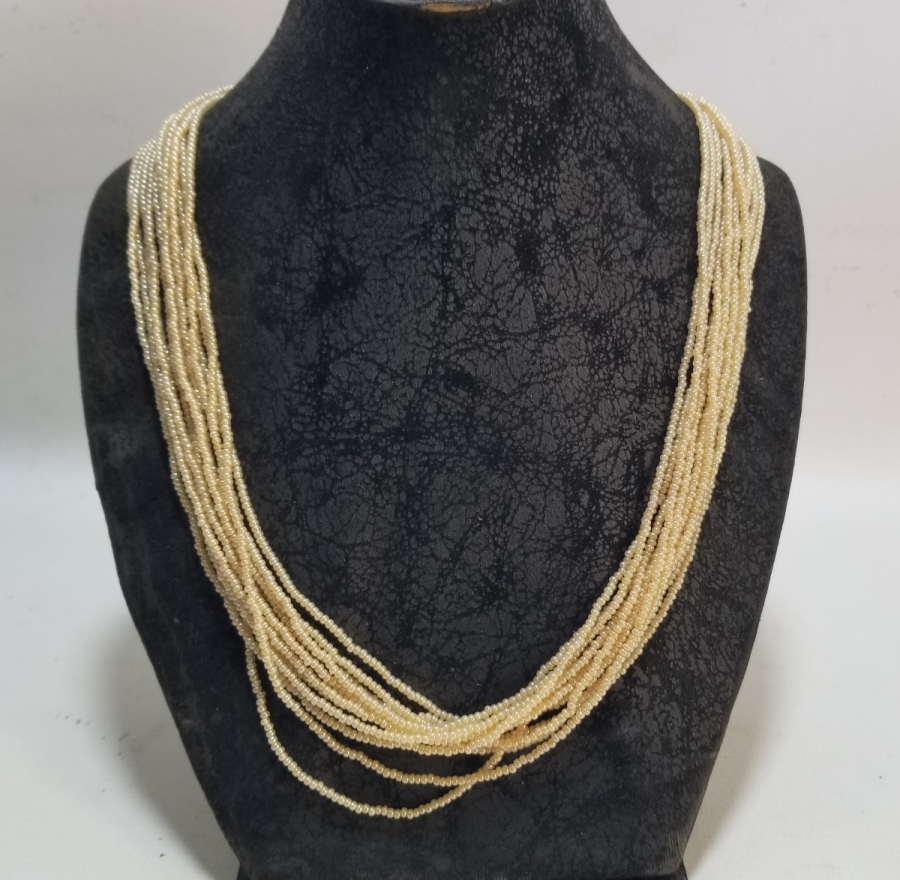 OSMANLI DÖNEMİ İNCİ FORMLU OPAL GERDANLIK