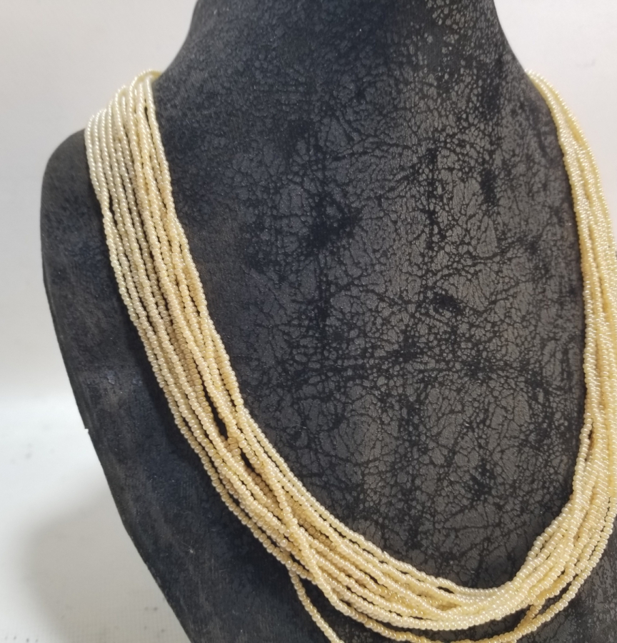 OSMANLI DÖNEMİ İNCİ FORMLU OPAL GERDANLIK