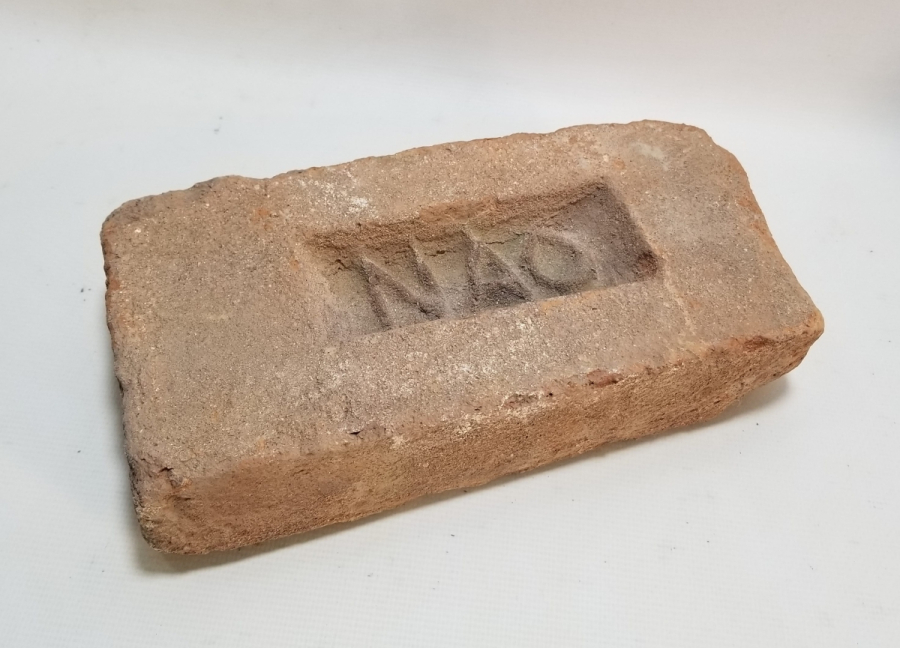 ÜZERİ RUMCA YAZILI OSMANLI DÖNEMİ NADİR TUĞLA