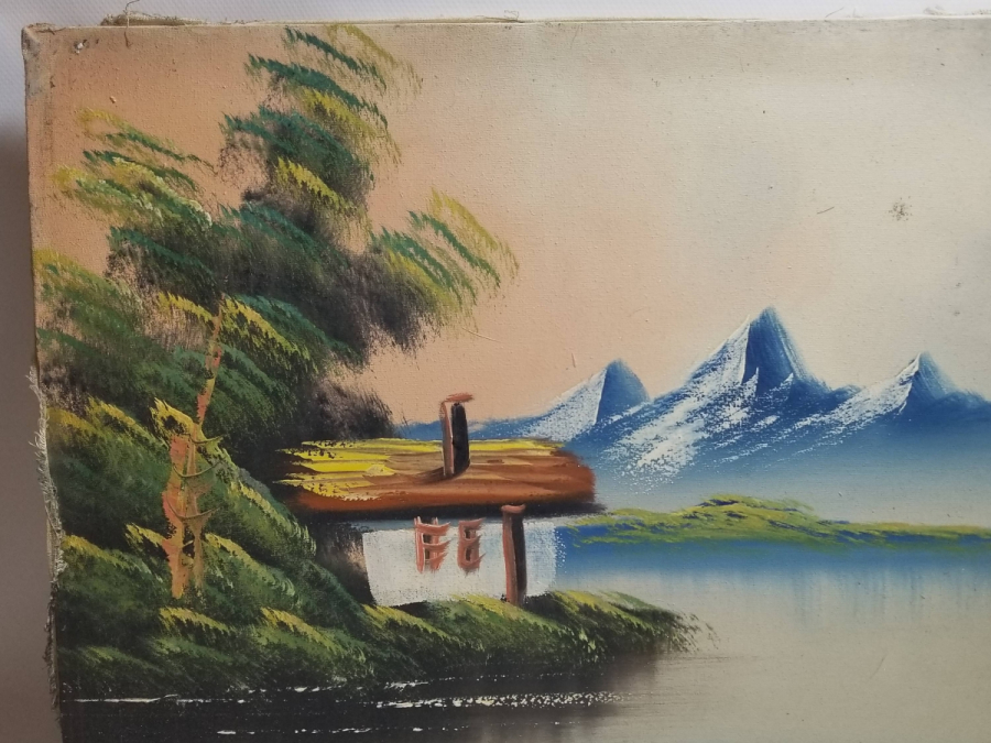 TUVAL ÜZERİ YAĞLI BOYA TABLO