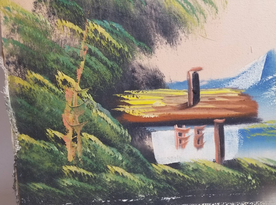 TUVAL ÜZERİ YAĞLI BOYA TABLO