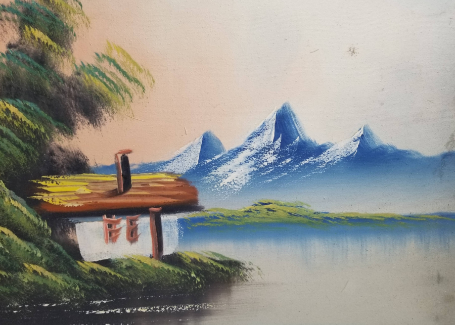 TUVAL ÜZERİ YAĞLI BOYA TABLO