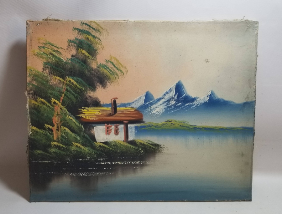 TUVAL ÜZERİ YAĞLI BOYA TABLO