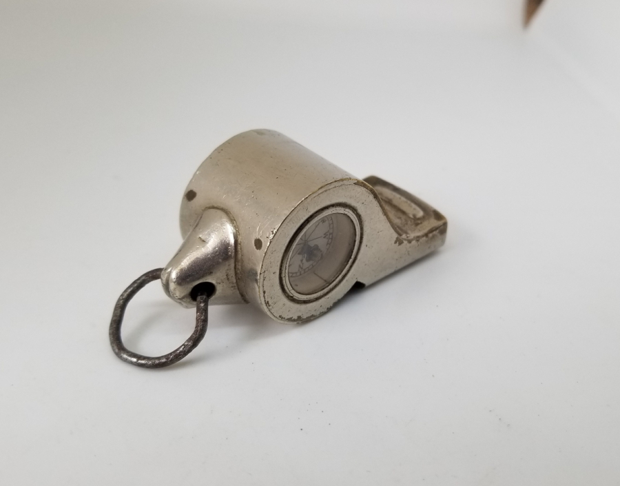 PUSULALI ANTİKA İNGİLİZ POLİS DÜDÜĞÜ