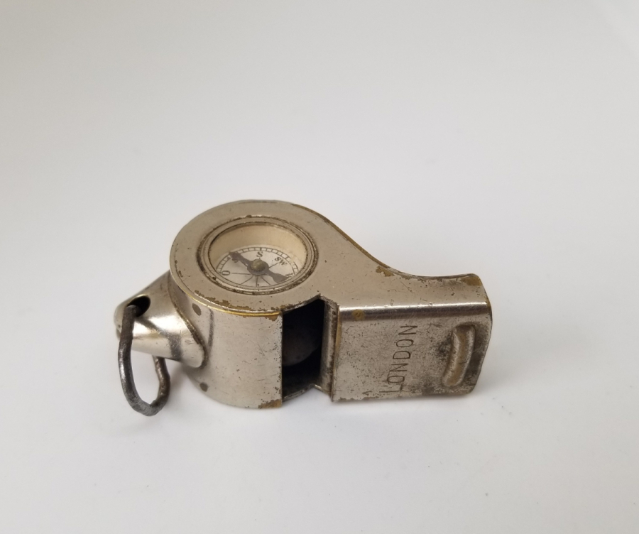 PUSULALI ANTİKA İNGİLİZ POLİS DÜDÜĞÜ