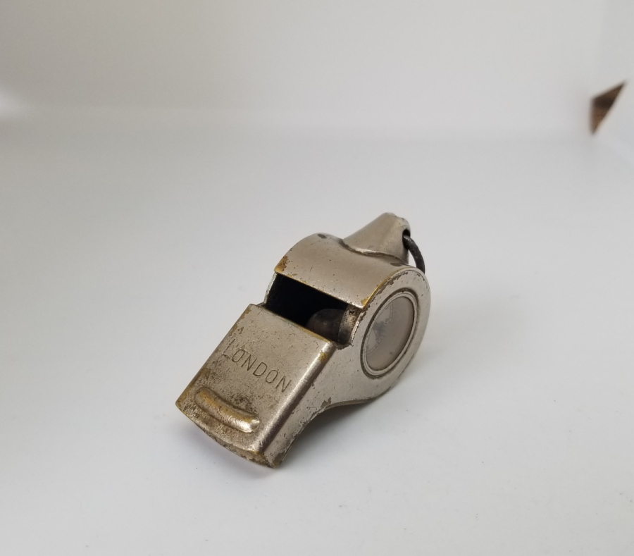 PUSULALI ANTİKA İNGİLİZ POLİS DÜDÜĞÜ