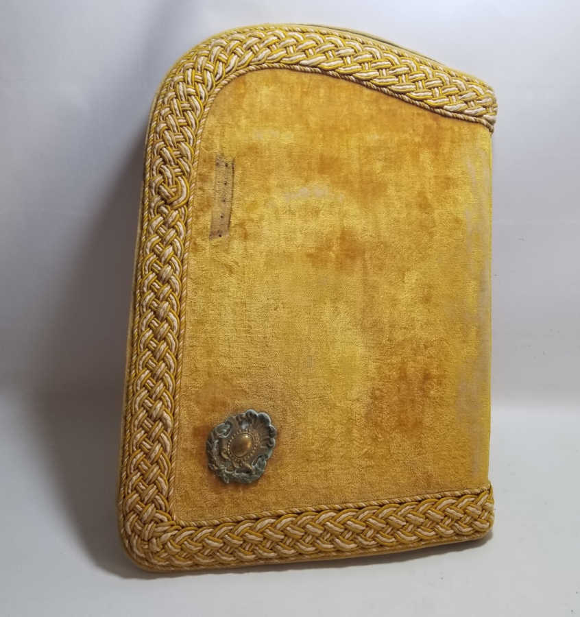 OSMANLI DÖNEMİ İPEK SIRMA İŞÇİLİKLİ ŞEHZADE EYER ÜSTÜ