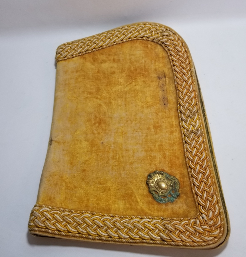 OSMANLI DÖNEMİ İPEK SIRMA İŞÇİLİKLİ ŞEHZADE EYER ÜSTÜ