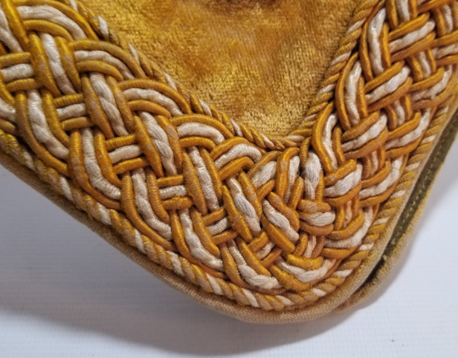 OSMANLI DÖNEMİ İPEK SIRMA İŞÇİLİKLİ ŞEHZADE EYER ÜSTÜ