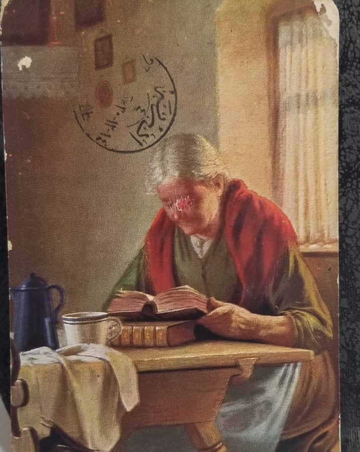 YENİBAHÇELİ ŞÜKRÜ KOLEKSİYONUNDAN OSMANLI DÖNEMİ ARKASI YAZILI KARTPOSTAL