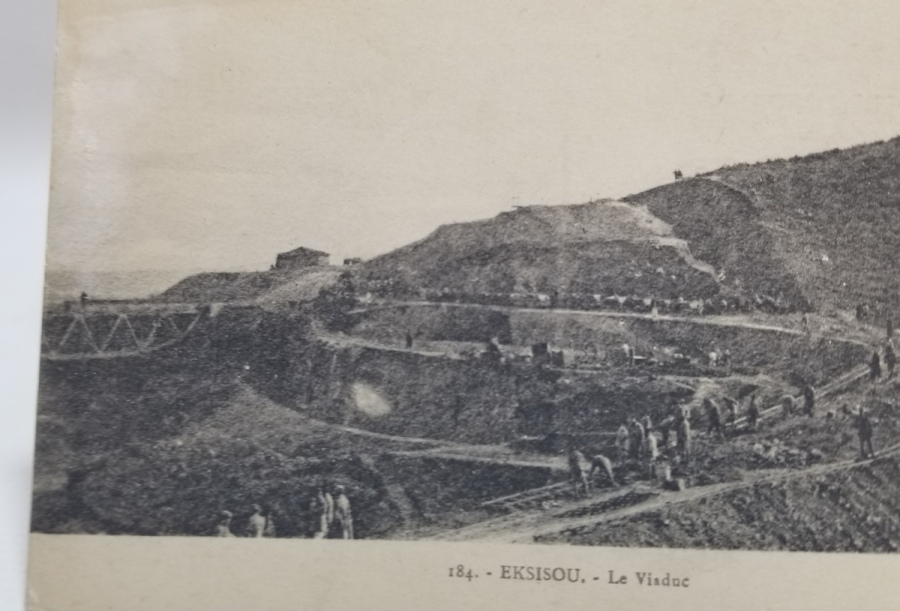 OSMANLI DÖNEMİ EKSISO GÖRSELLİ NADİR KARTPOSTAL