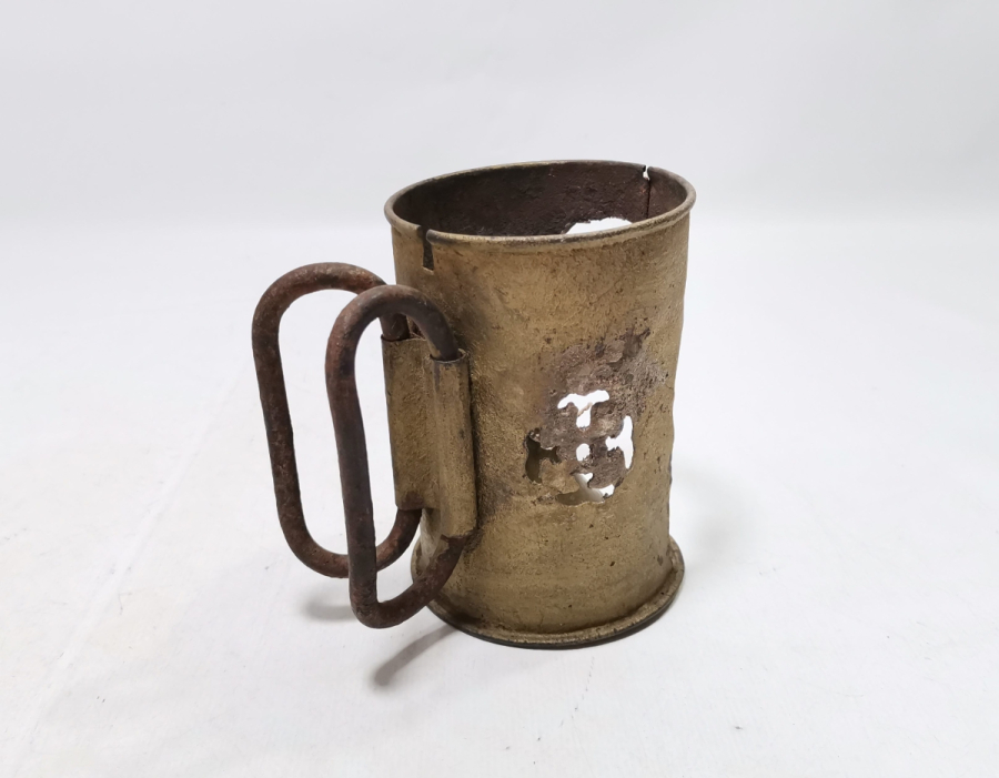 OSMANLI DÖNEMİ PRİMİTİF FORMDA EL YAPIMI NADİR VAGON LAMBASI