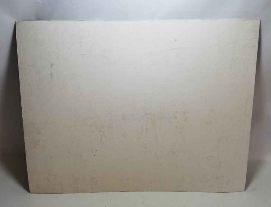 GUBARİ FORMDA YAPILMIŞ ANTİKA BASKI HAT LEVHA