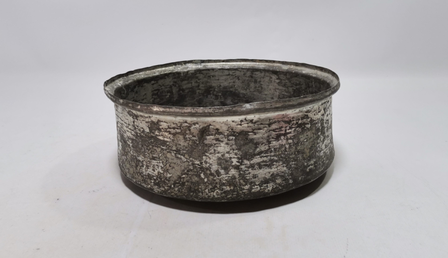 OSMANLI DÖNEMİ EL YAPIMI BAKIR TENCERE