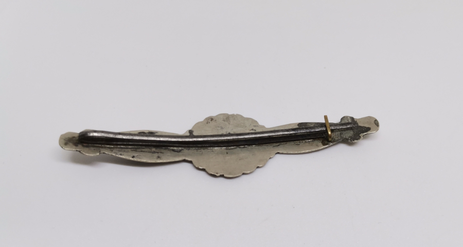 OSMANLI DÖNEMİ SAVATLI GÜMÜŞ TOKA