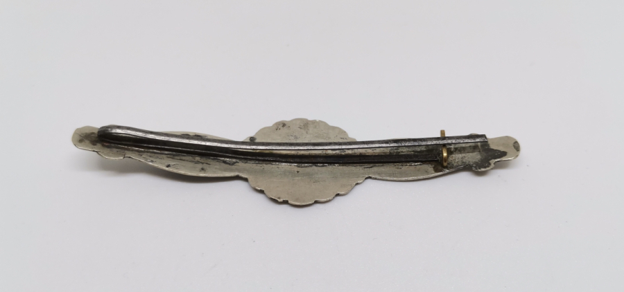 OSMANLI DÖNEMİ SAVATLI GÜMÜŞ TOKA