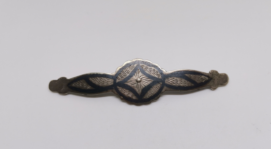 OSMANLI DÖNEMİ SAVATLI GÜMÜŞ TOKA