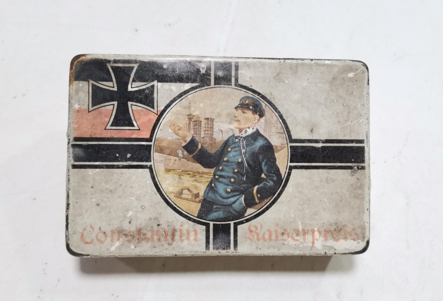 1. DÜNYA SAVAŞI DÖNEMİ CONSTANTIN SUBAY SİGARA KUTUSU