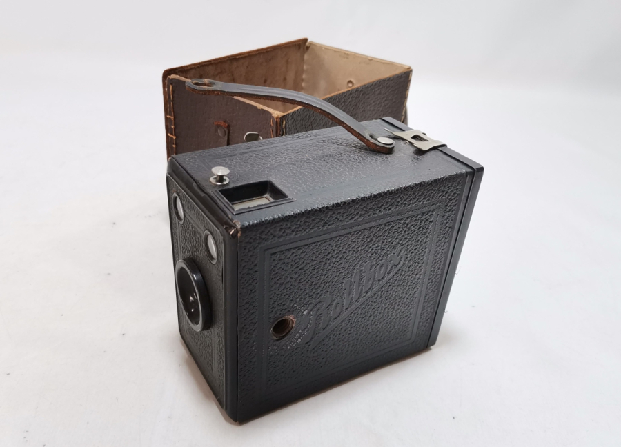 ORİJİNAL KUTUSUNDA ANTİKA FOTOĞRAF MAKİNESİ