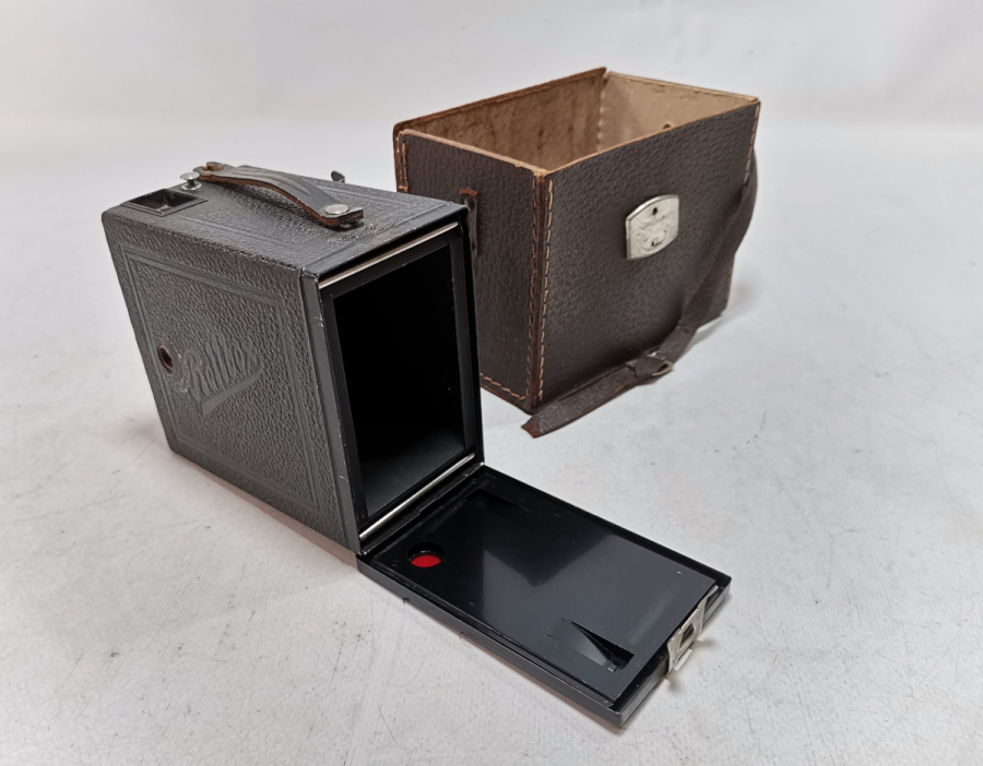 ORİJİNAL KUTUSUNDA ANTİKA FOTOĞRAF MAKİNESİ
