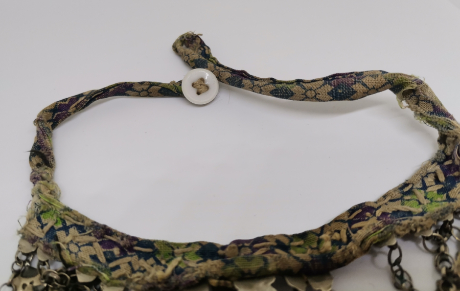 OSMANLI DÖNEMİ AY YILDIZLI GÜMÜŞ DÖŞLÜK - GIDIKLIK