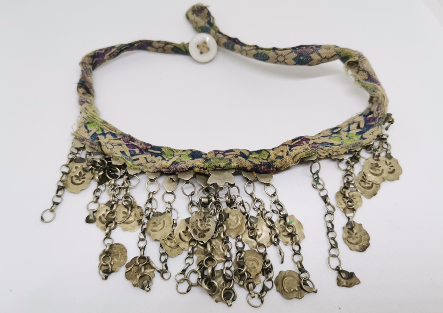 OSMANLI DÖNEMİ AY YILDIZLI GÜMÜŞ DÖŞLÜK - GIDIKLIK