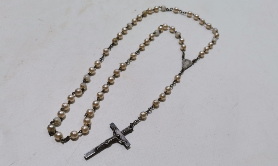 İNCİ GÖRÜNÜMLÜ ANTİKA PAPAZ TESPİHİ