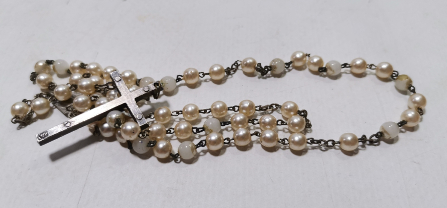 İNCİ GÖRÜNÜMLÜ ANTİKA PAPAZ TESPİHİ