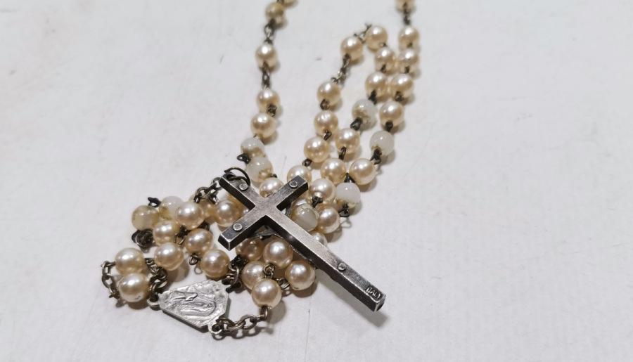 İNCİ GÖRÜNÜMLÜ ANTİKA PAPAZ TESPİHİ