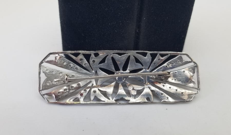 ELMAS VE YAKUT TAŞLI ÖZEL YAPIM BROŞ