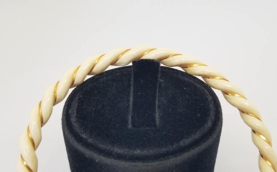 ÖZEL YAPIM ANTİKA FİLDİŞİ BİLEKLİK