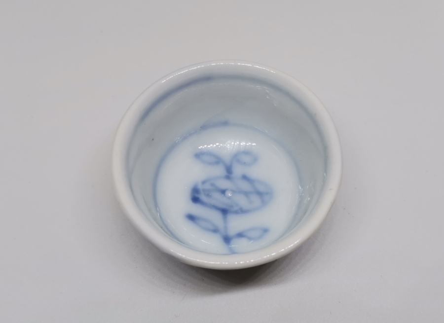 ÜZERİ ALTIN VARAKLI OSMANLI DÖNEMİ BÜYÜK BOY NADİR ZARF FİNCANI