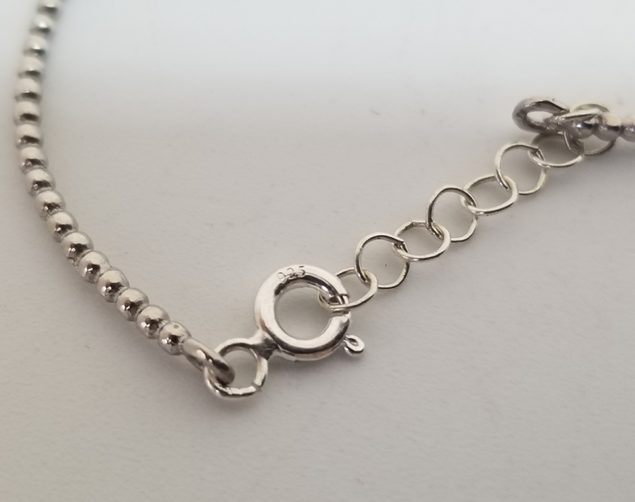 PIRLANTA TAŞLI GÜMÜŞ BİLEZİK - BİLEKLİK