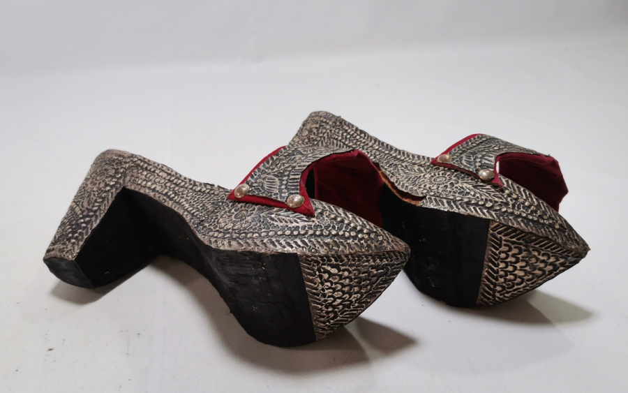 OSMANLI DÖNEMİ GÜMÜŞ TAKUNYA - NALIN