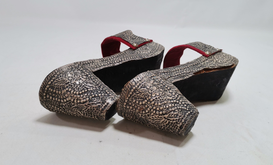 OSMANLI DÖNEMİ GÜMÜŞ TAKUNYA - NALIN