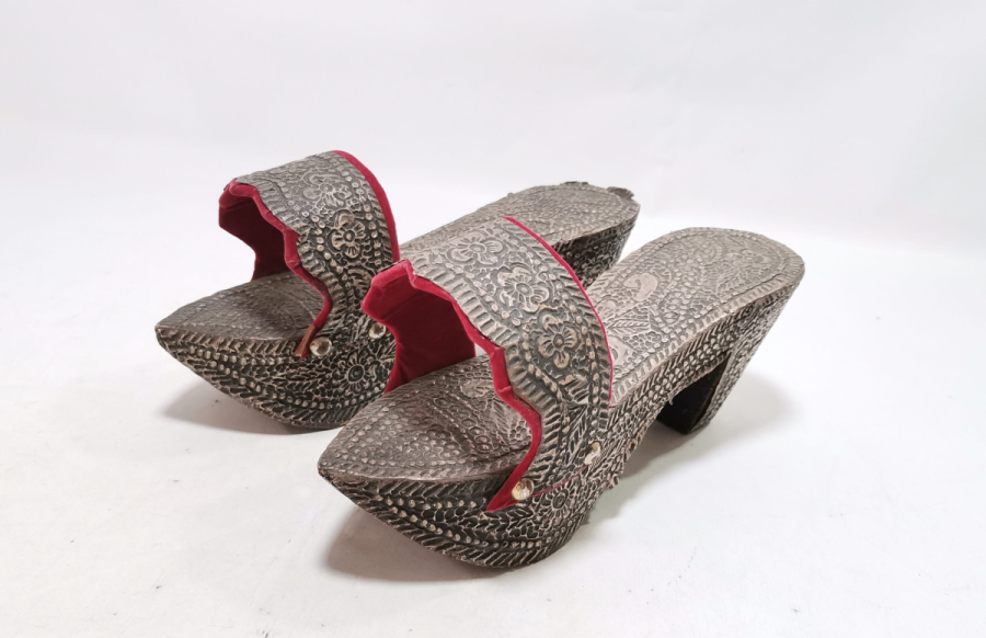 OSMANLI DÖNEMİ GÜMÜŞ TAKUNYA - NALIN