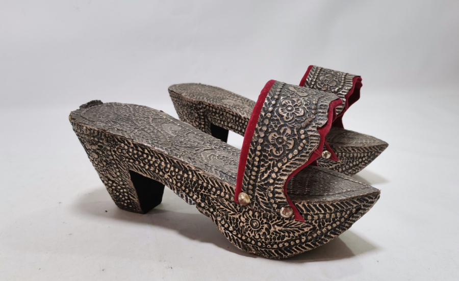 OSMANLI DÖNEMİ GÜMÜŞ TAKUNYA - NALIN