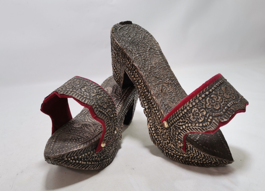 OSMANLI DÖNEMİ GÜMÜŞ TAKUNYA - NALIN