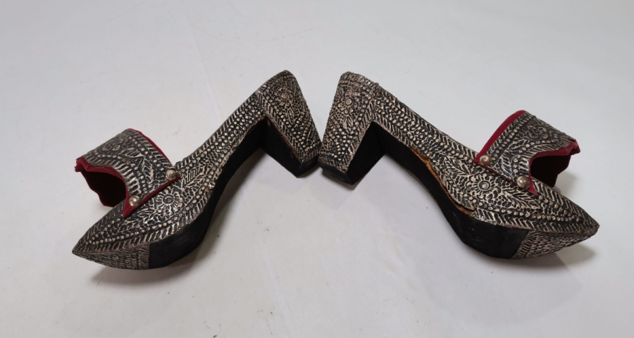 OSMANLI DÖNEMİ GÜMÜŞ TAKUNYA - NALIN