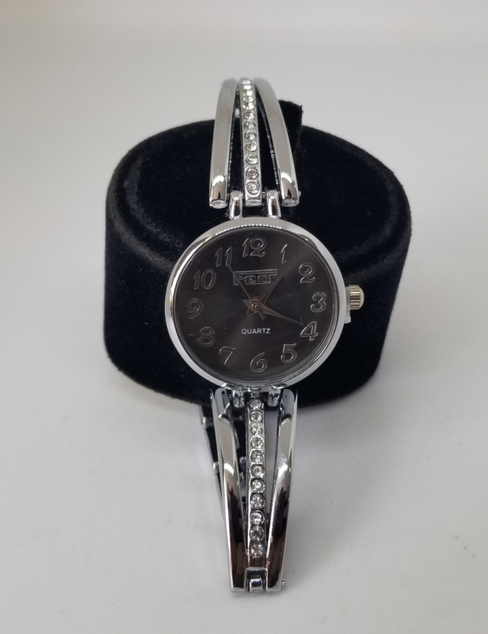 GÜMÜŞ KAPLAMA NOSTALJİK KOL SAATİ