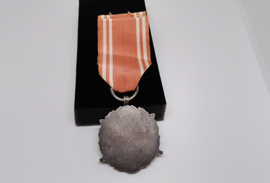 ORİJİNAL ASKISIYLA ANTİKA POLONYA ÜSTÜN HİZMET GÜMÜŞ MADALYA