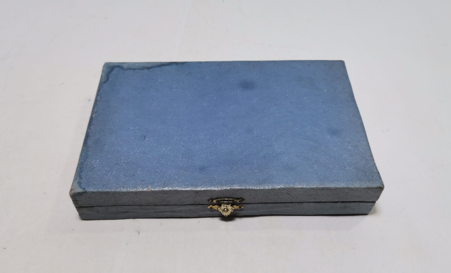 ORİJİNAL KUTUSUNDA ANTİKA GÜMÜŞ ÇATAL KAŞIK BIÇAK SETİ