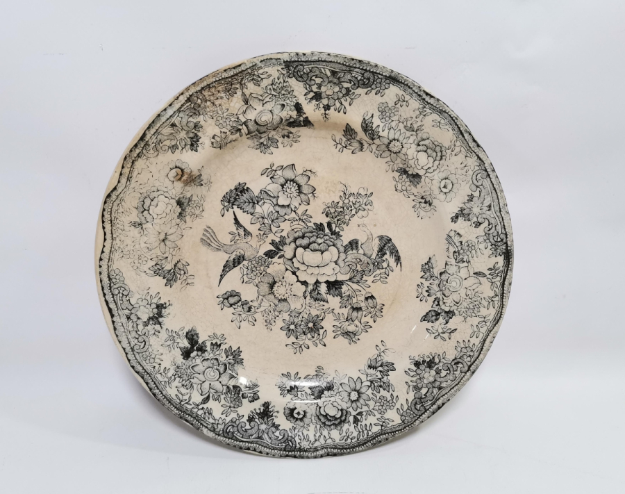 OSMANLI DÖNEMİ İNGİLİZ PORSELEN TABAK