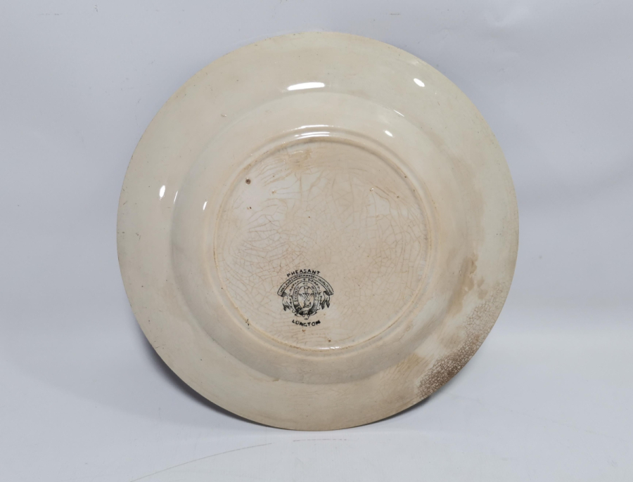 OSMANLI DÖNEMİ İNGİLİZ PORSELEN TABAK