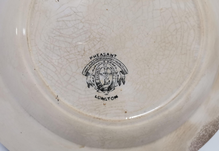 OSMANLI DÖNEMİ İNGİLİZ PORSELEN TABAK