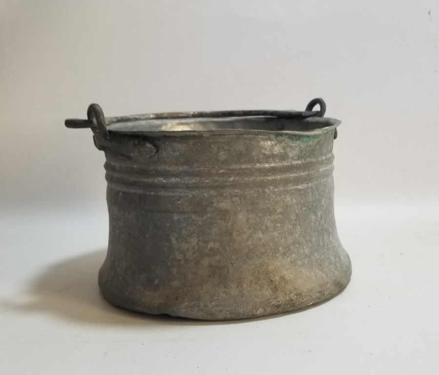 OSMANLI DÖNEMİ BÜYÜK BOYDA BAKIR YOĞURT BAKRACI