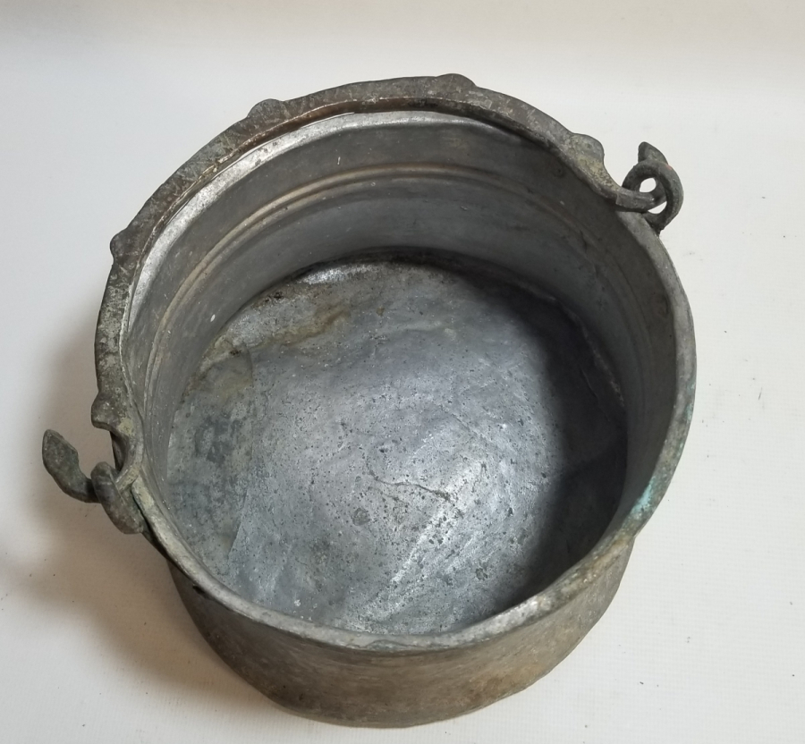 OSMANLI DÖNEMİ BÜYÜK BOYDA BAKIR YOĞURT BAKRACI